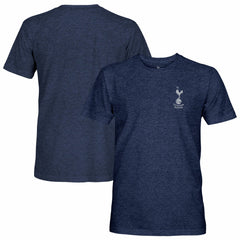 Tottenham Hotspur 1863FC Left Mono Badge Vintage Tri-Blend T-Shirts - Navy