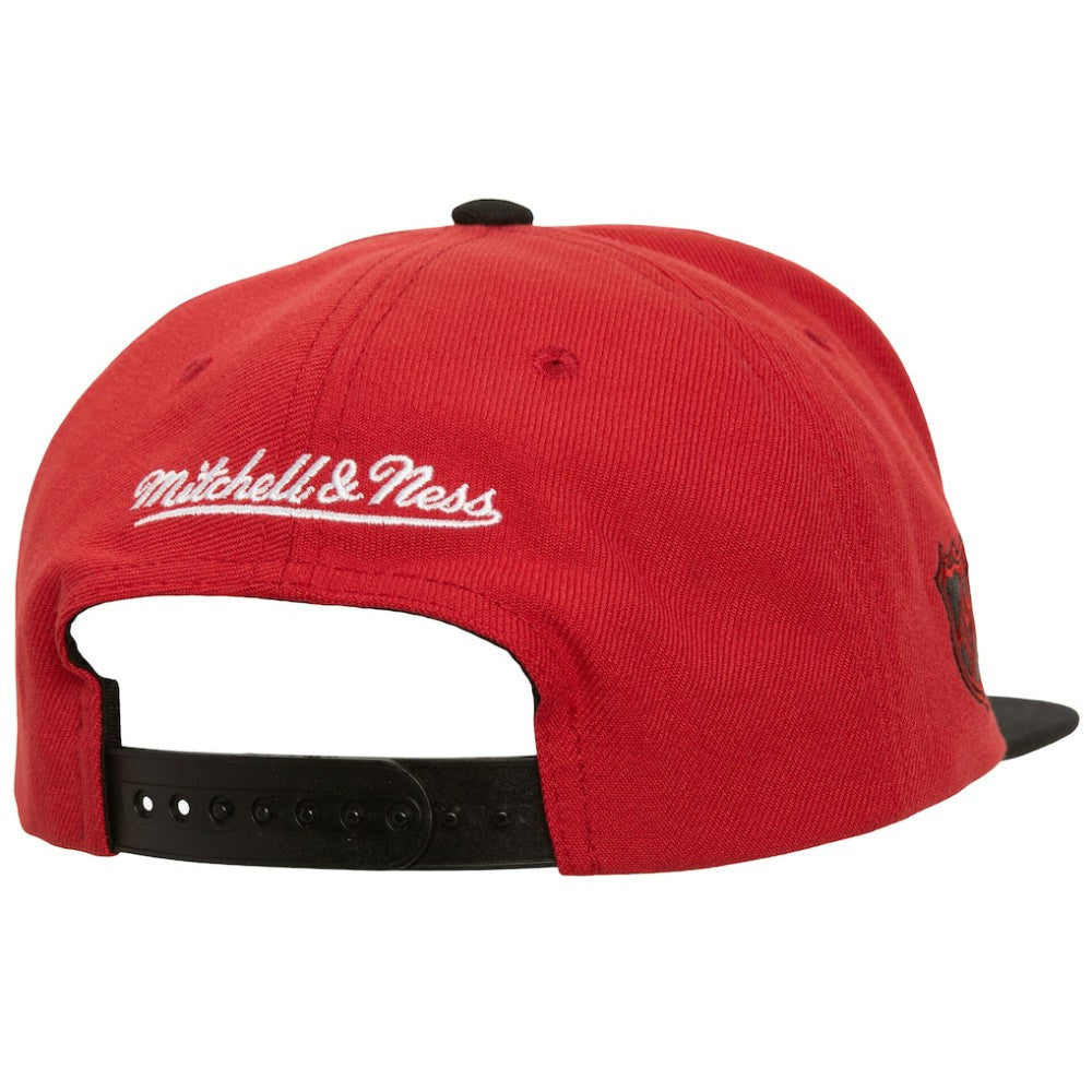 Detroit Red Wings - Mitchell & Ness Soul Triple Up Snapback Hat Red