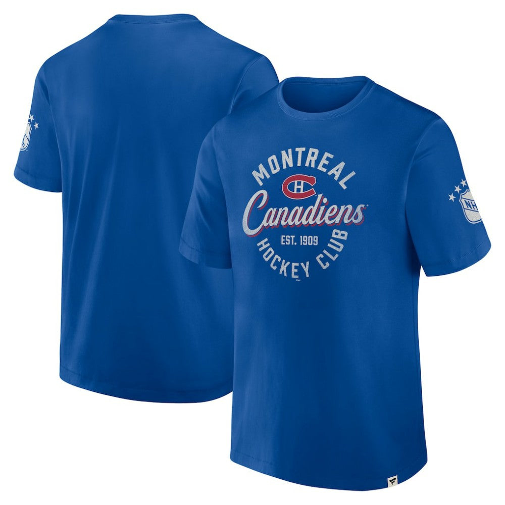 Montreal Canadiens - Fanatics Decades Collection Made To Last T-Shirt Royal