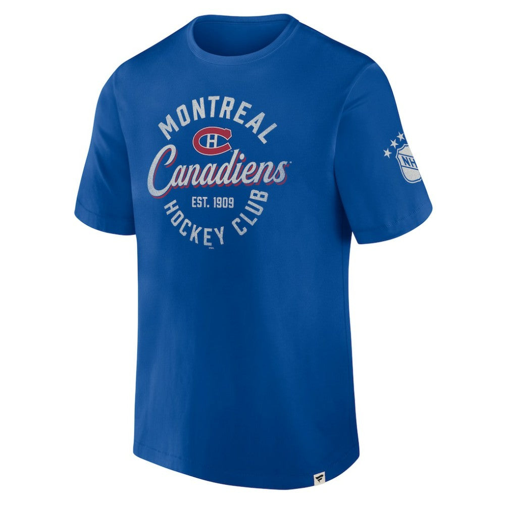 Montreal Canadiens - Fanatics Decades Collection Made To Last T-Shirt Royal