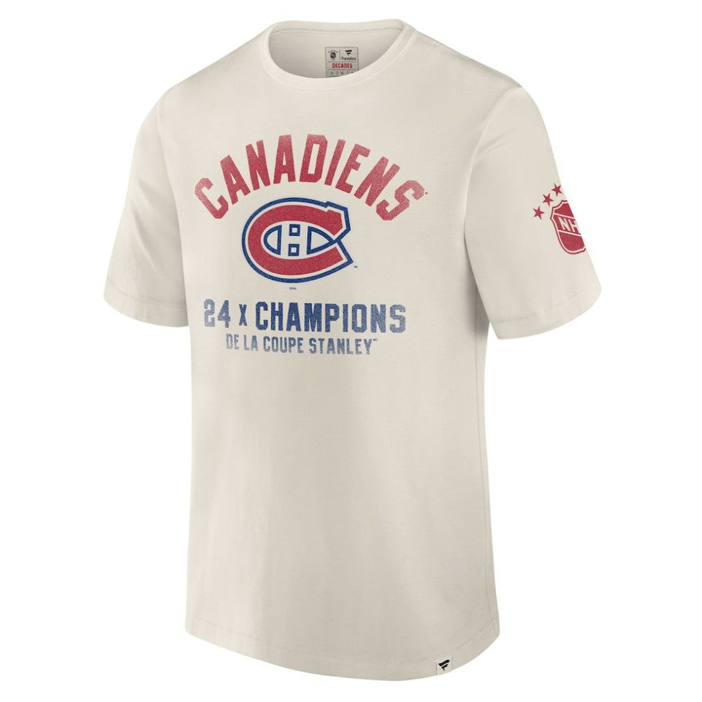 Montreal Canadiens - Fanatics Decades Collection Timeless T-Shirt White