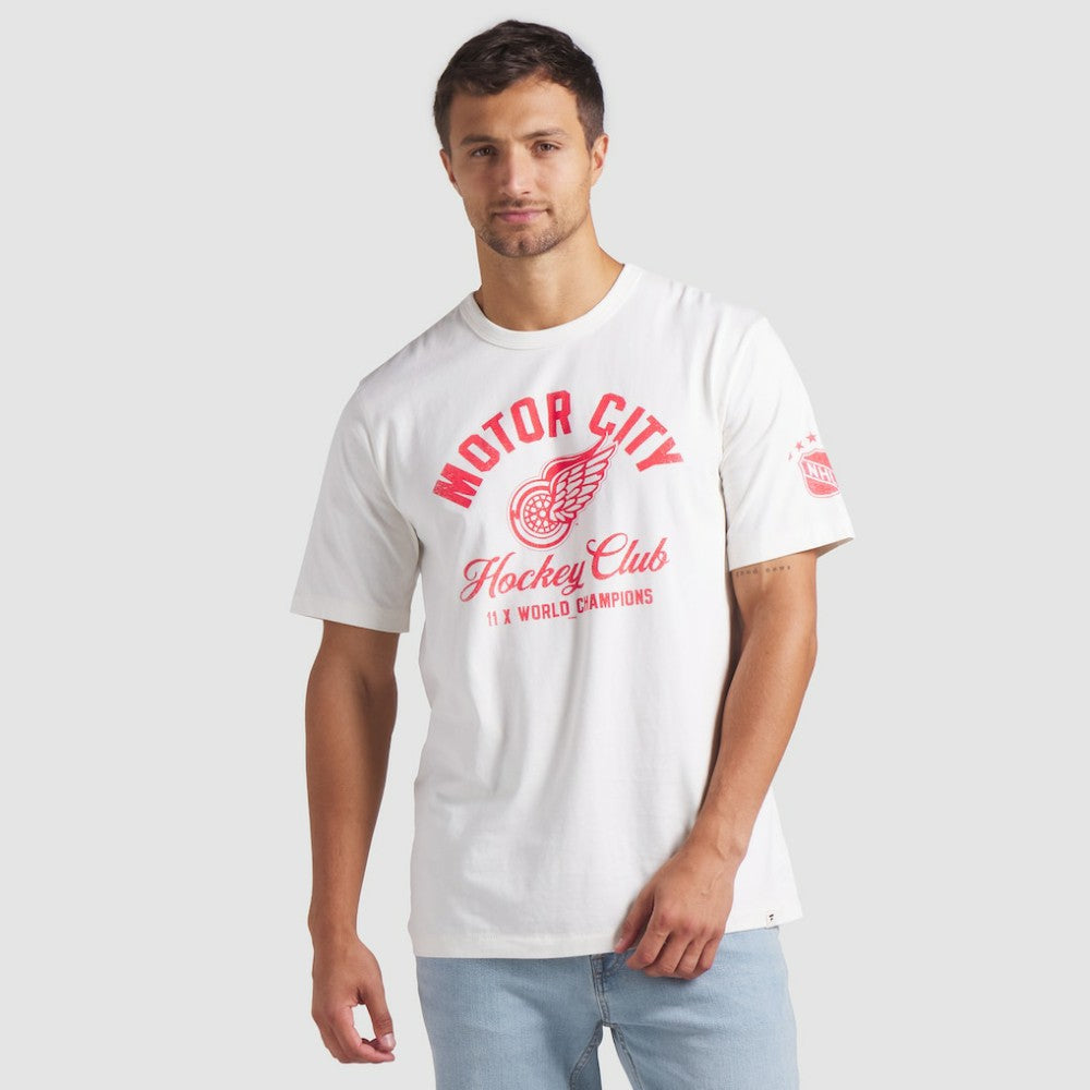 Detroit Red Wings - Fanatics Decades Collection Timeless T-Shirt White