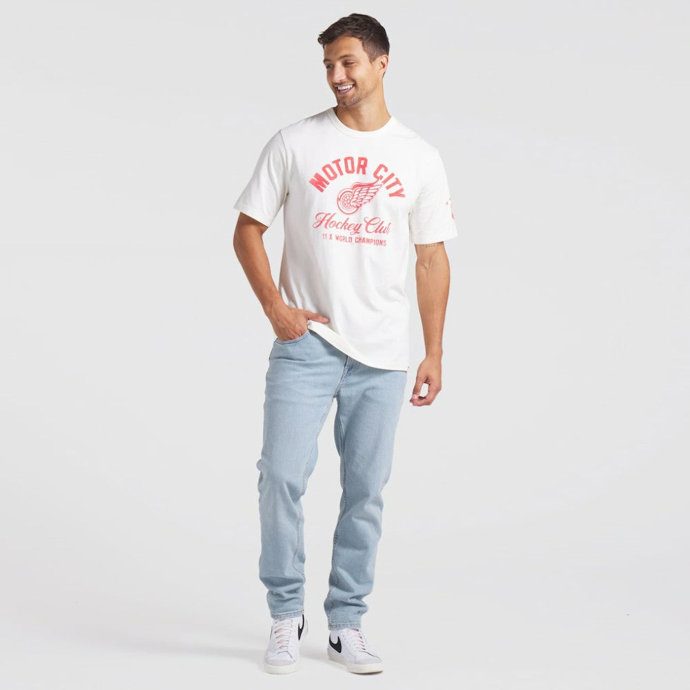 Detroit Red Wings - Fanatics Decades Collection Timeless T-Shirt White