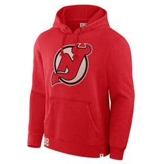 New Jersey Devils - Fanatics Decades Collection Tradition Hoodie Red
