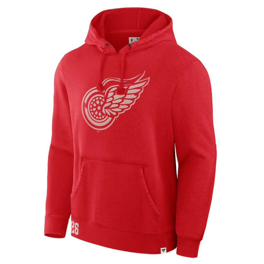 Detroit Red Wings - Fanatics Decades Collection Tradition Hoodie Red