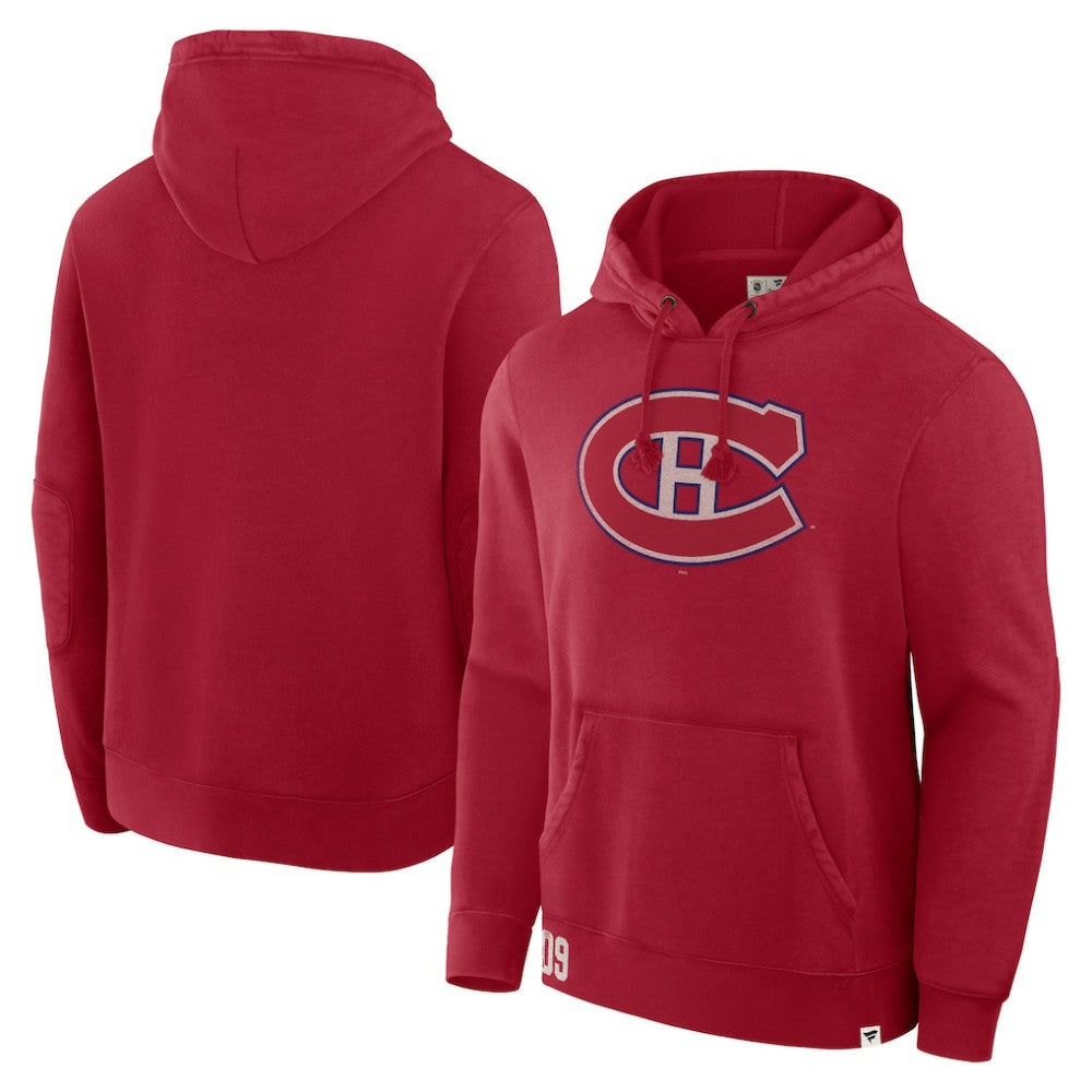 Montreal Canadiens - Fanatics Decades Collection Tradition Hoodie Red