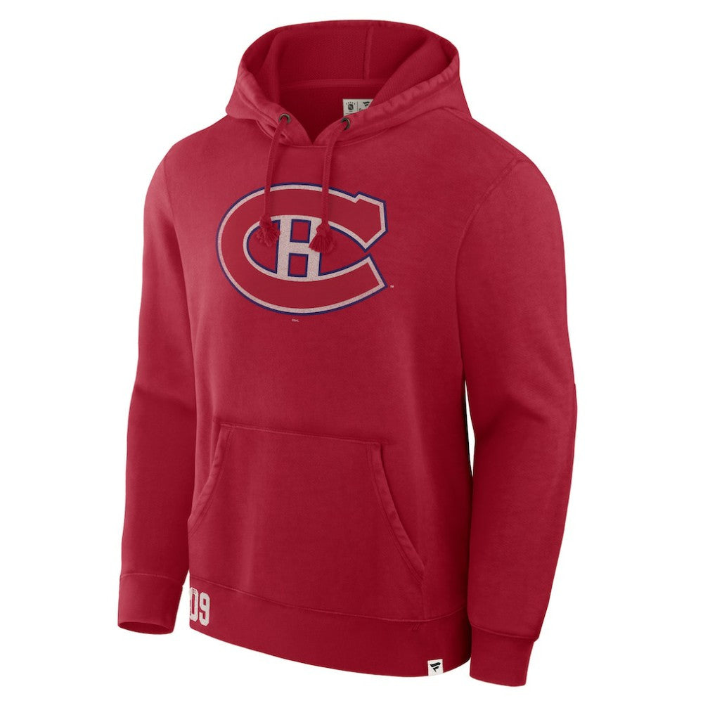 Montreal Canadiens - Fanatics Decades Collection Tradition Hoodie Red