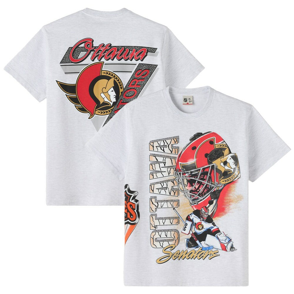 Ottawa Senators - OVO x NHL Retro T-Shirt Heather Gray