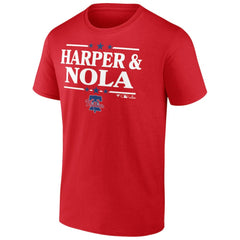 Aaron Nola & Bryce Harper Philadelphia Phillies Election Team T-Shirt Clearance