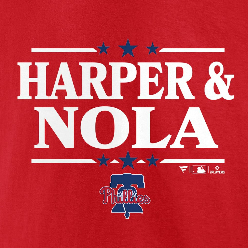 Aaron Nola & Bryce Harper Philadelphia Phillies Election Team T-Shirt Clearance