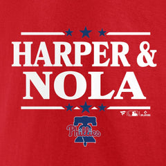 Aaron Nola & Bryce Harper Philadelphia Phillies Election Team T-Shirt Clearance