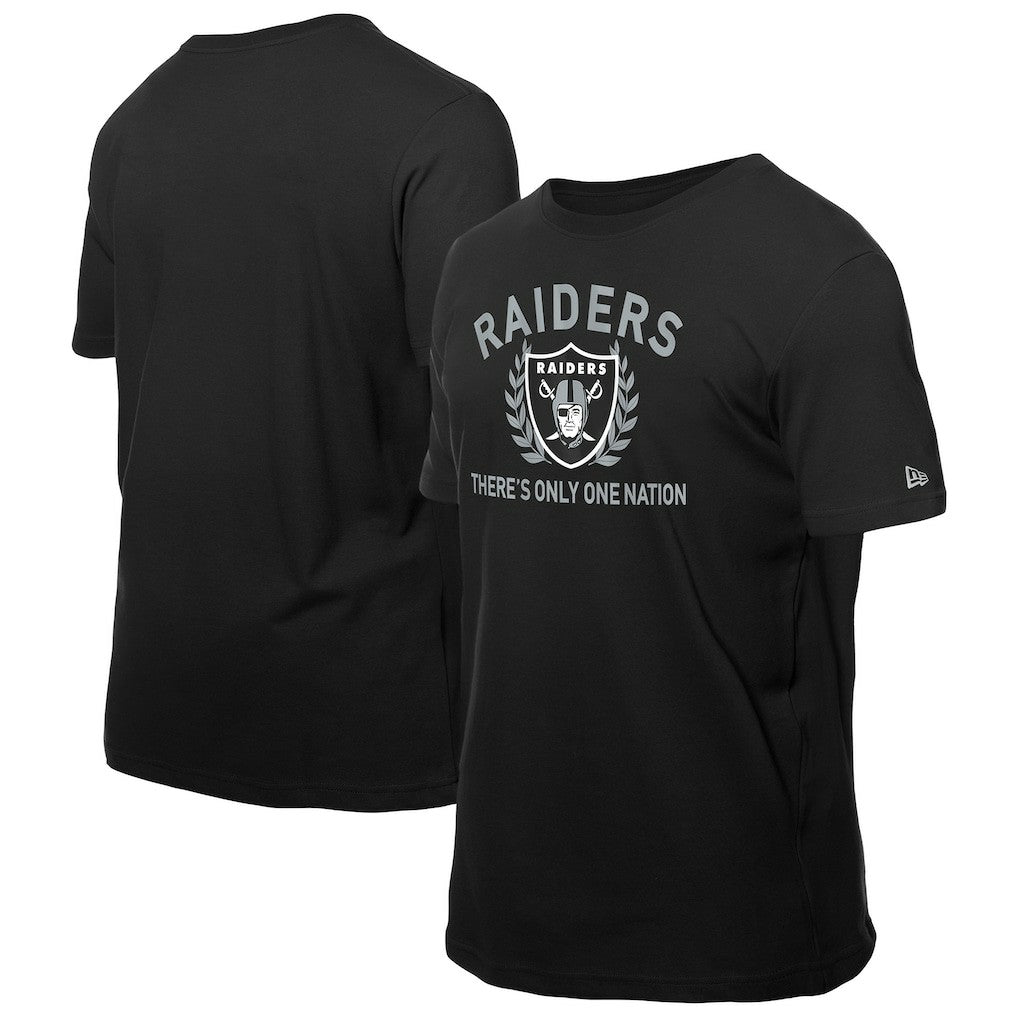 Las Vegas Raiders New Era 2025 NFL Draft T-Shirt Black - NFL