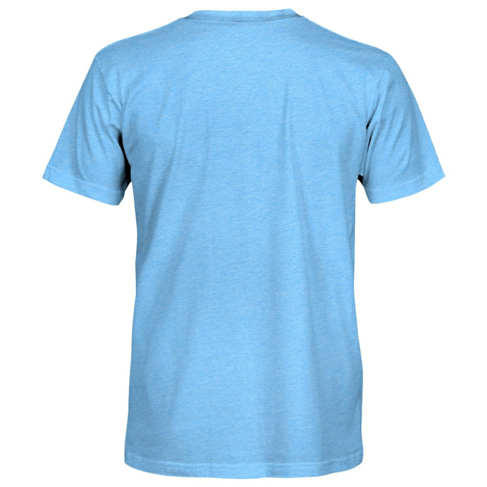 Manchester City 1863FC Mono Badge Retro Tri-Blend T-Shirts - Sky Blue