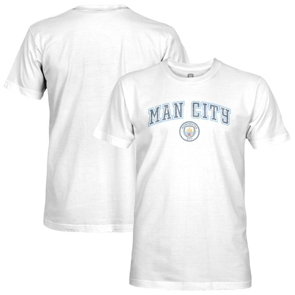 Manchester City 1863FC Athletic Wordmark T-Shirts - White