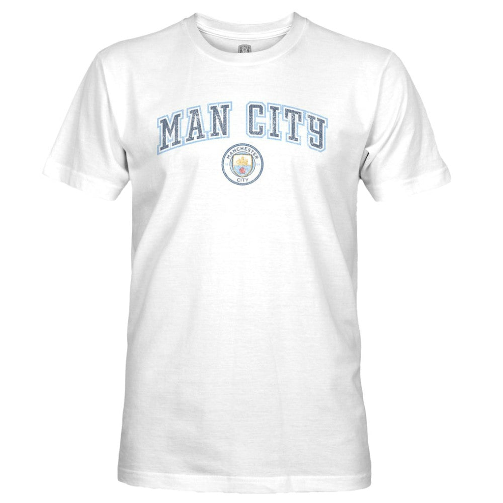 Manchester City 1863FC Athletic Wordmark T-Shirts - White