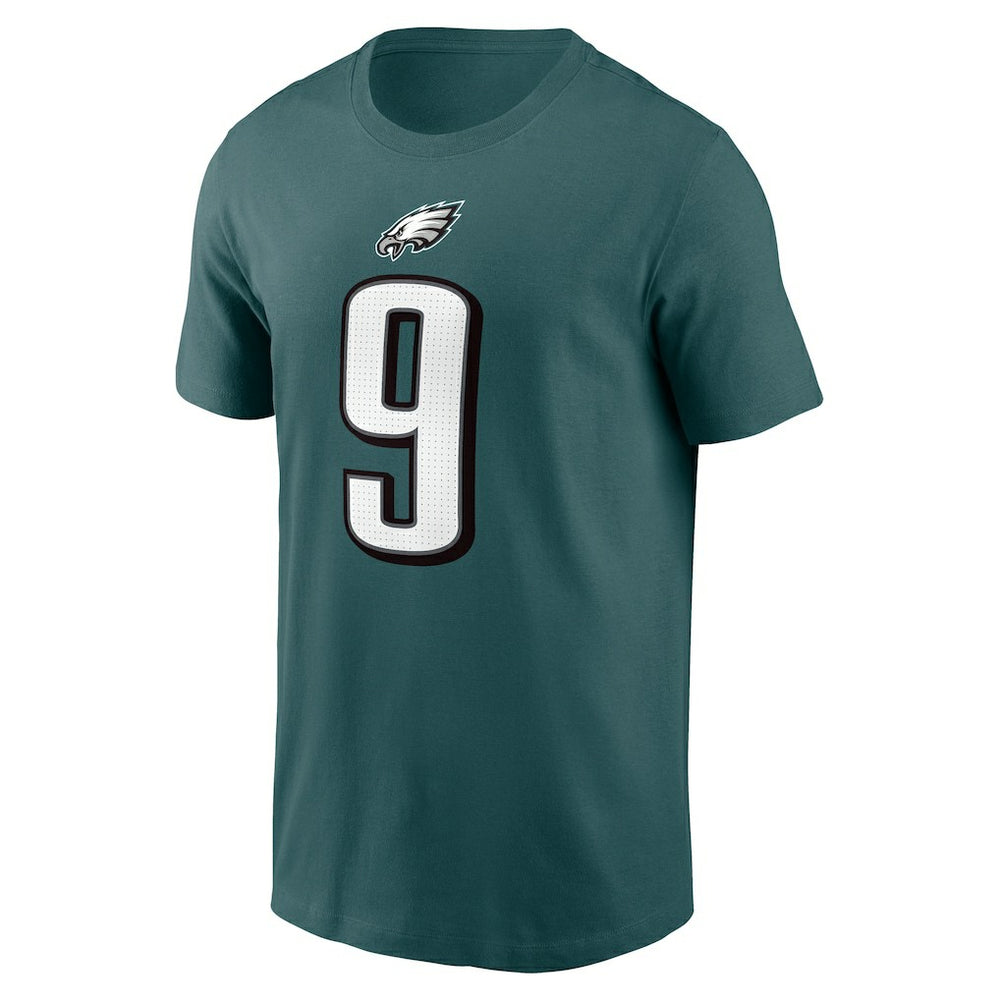 Nick Foles Philadelphia Eagles Retired Player Name & Number T-Shirt Midnight Green - Nike