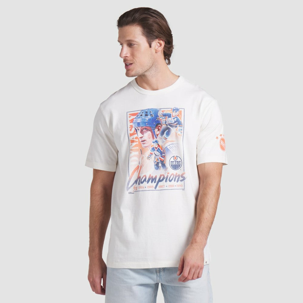 Edmonton Oilers - Fanatics Decades Collection Timeless T-Shirt White