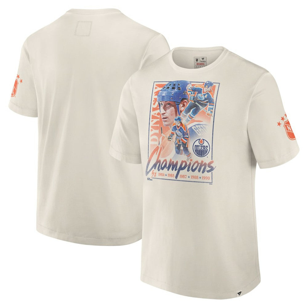 Edmonton Oilers - Fanatics Decades Collection Timeless T-Shirt White