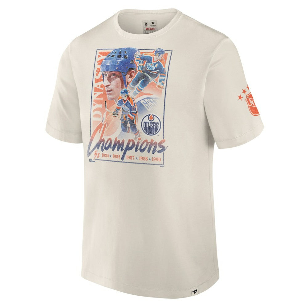 Edmonton Oilers - Fanatics Decades Collection Timeless T-Shirt White