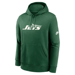 New York Jets Rewind Club Logo Pullover Hoodie Green - Nike