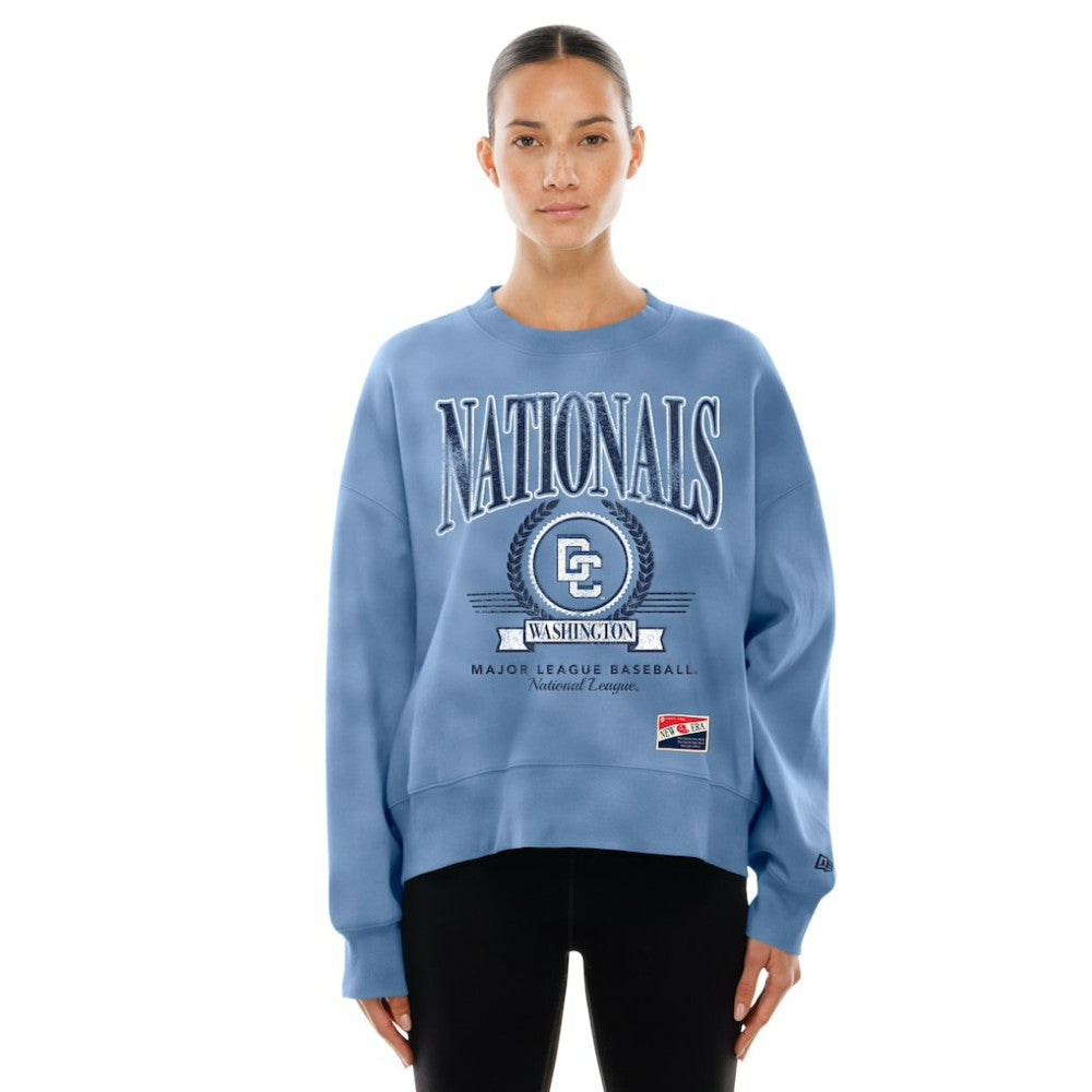 Washington Nationals New Era Women's 2025 City Connect Pullover Sweatshirt Lifestyle
