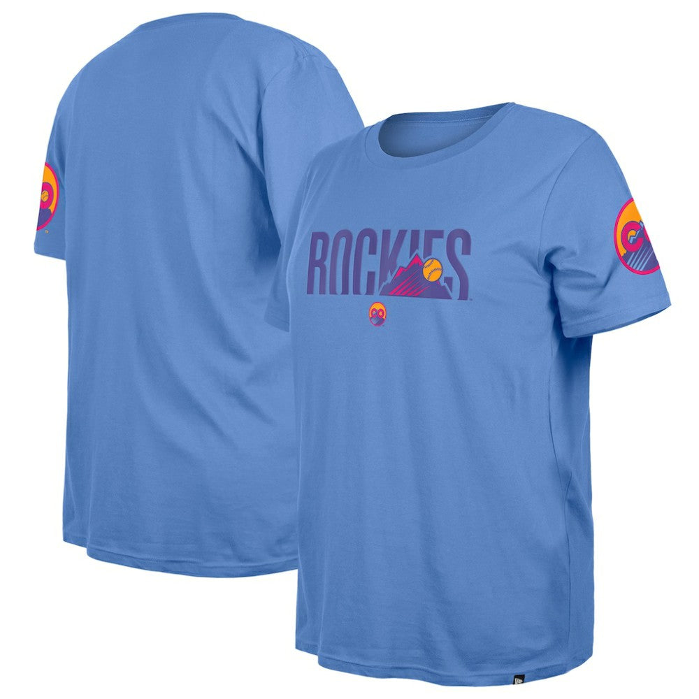 Colorado Rockies New Era Women's 2025 City Connect Plus Size T-Shirt Lifestyle