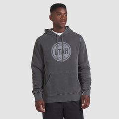Utah Mammoth - Fanatics Redwood Dark Pullover Hoodie Black