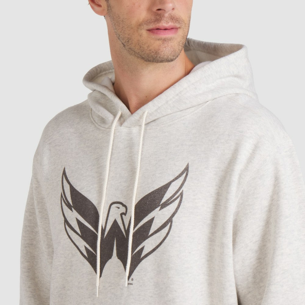 Washington Capitals Fanatics Made in Canada Pullover Hoodie Cream