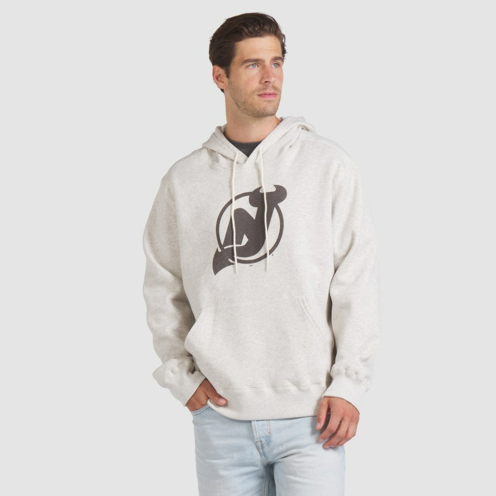 New Jersey Devils - Fanatics Made in Canada Pullover Hoodie Cream