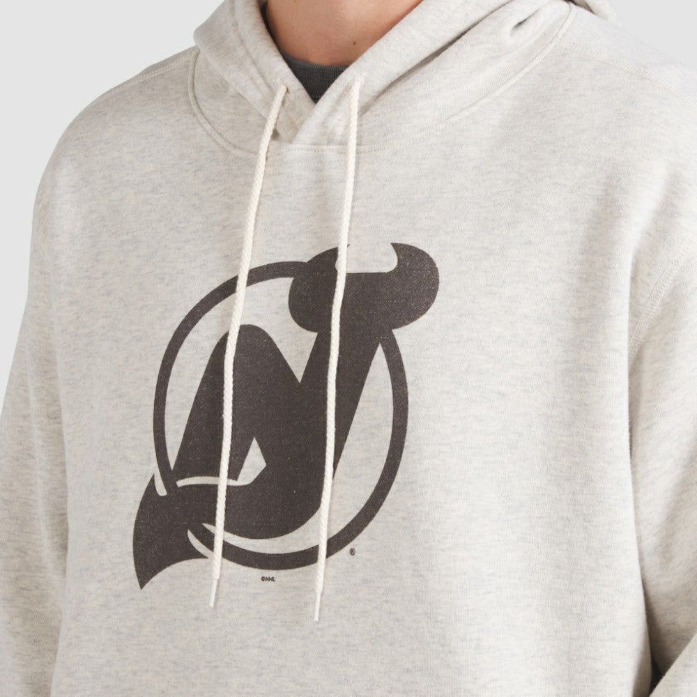 New Jersey Devils - Fanatics Made in Canada Pullover Hoodie Cream