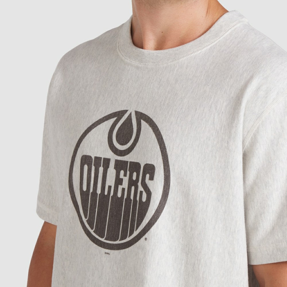 Edmonton Oilers - Fanatics Made in Canada T-Shirt Cream