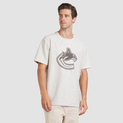 Vancouver Canucks - Fanatics Made in Canada T-Shirt Cream
