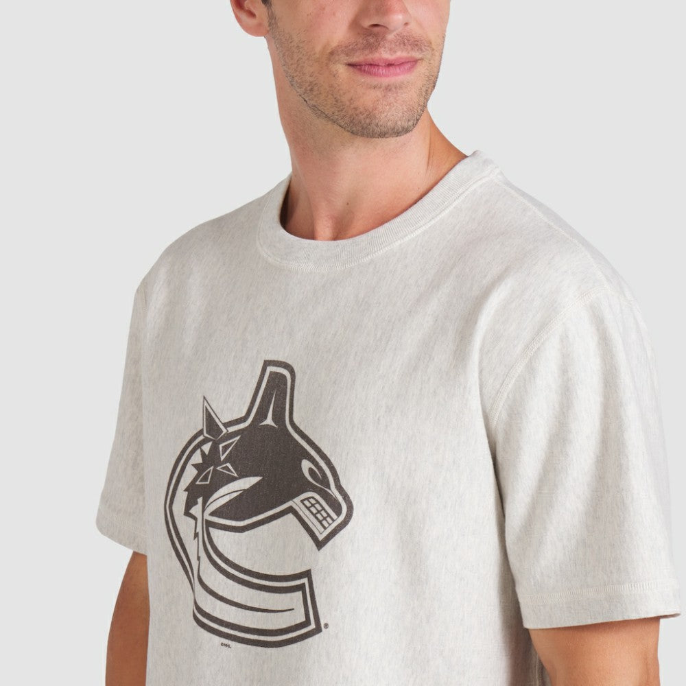 Vancouver Canucks - Fanatics Made in Canada T-Shirt Cream