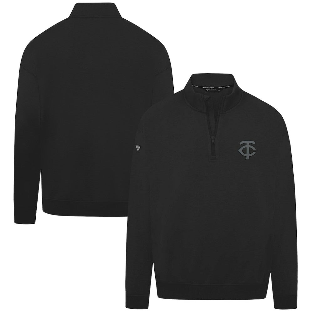 Minnesota Twins Levelwear Murray Nightfall Quarter-Zip Top On Sale