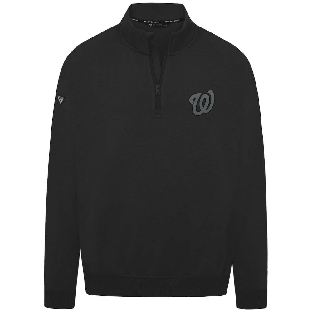 Washington Nationals Levelwear Murray Nightfall Quarter-Zip Top discount