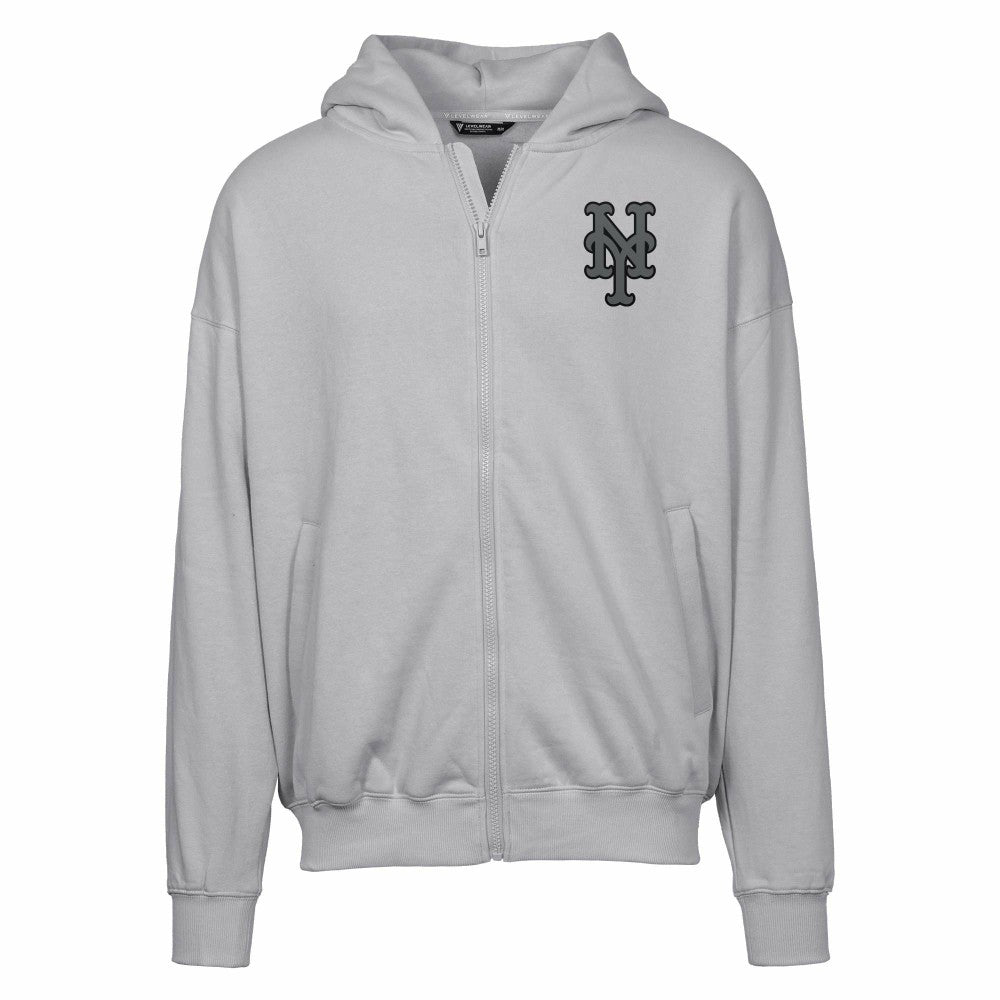 New York Mets Levelwear Uphill Abyssal Full-Zip Hoodie for sale