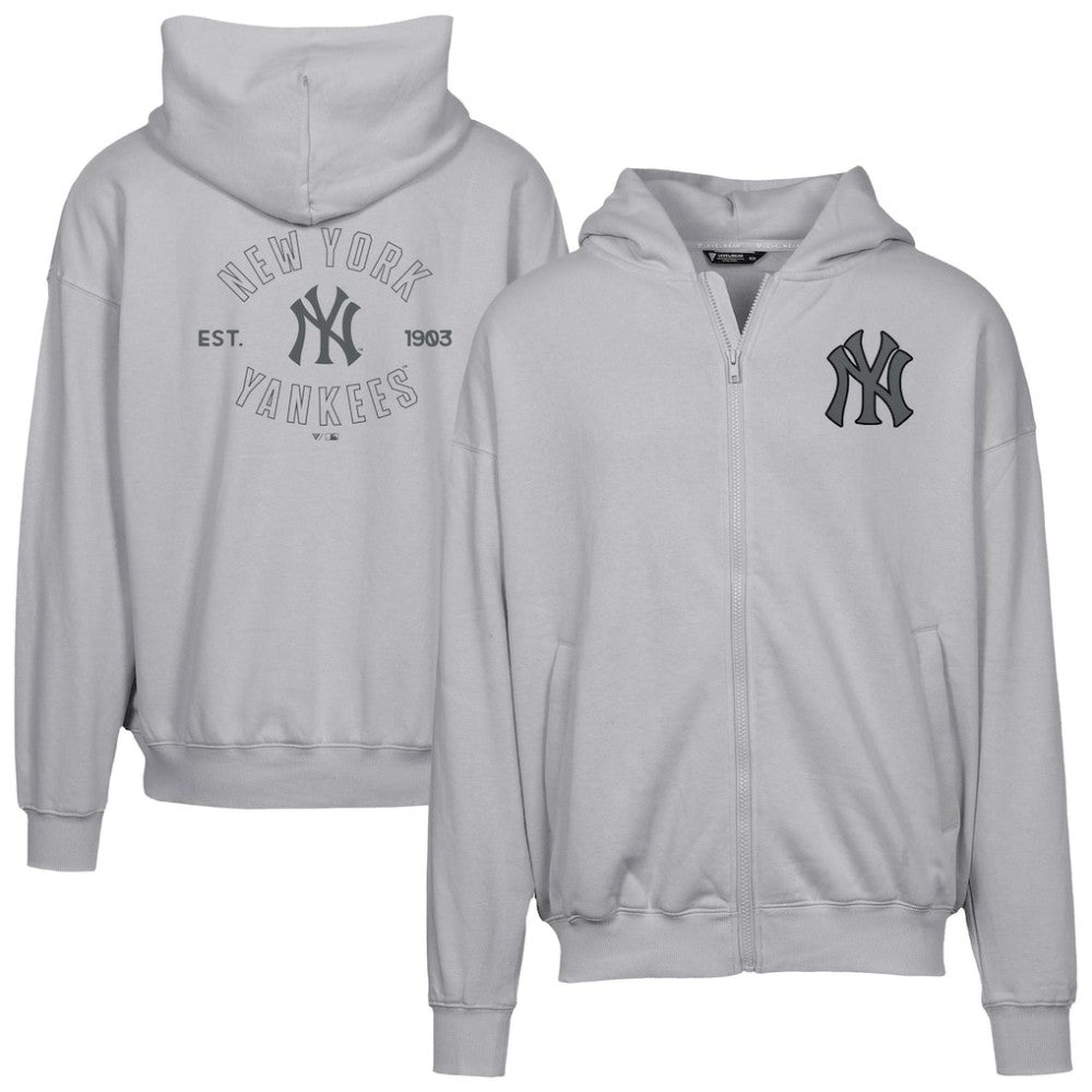 New York Yankees Levelwear Uphill Abyssal Full-Zip Hoodie discount