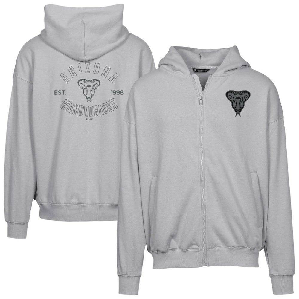 Arizona Diamondbacks Levelwear Uphill Abyssal Full-Zip Hoodie Clearance