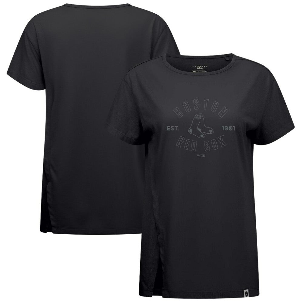 Boston Red Sox Levelwear Women's Influx Abyssal T-Shirt for sale