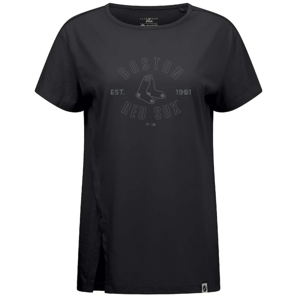 Boston Red Sox Levelwear Women's Influx Abyssal T-Shirt for sale
