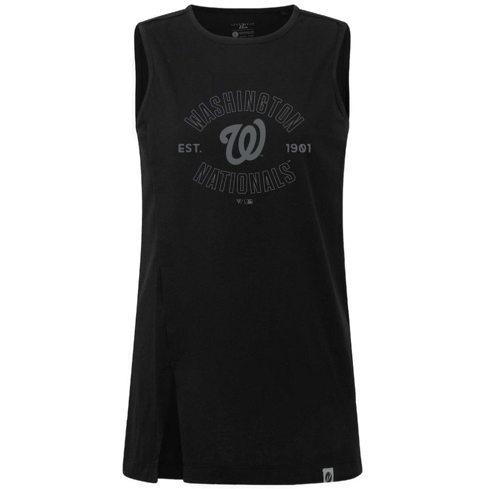 Washington Nationals Levelwear Women's Influx Abyssal Tank Top Clearance