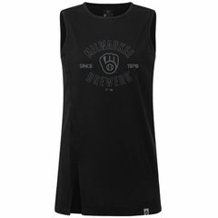 Milwaukee Brewers Levelwear Women's Influx Abyssal Tank Top Clearance