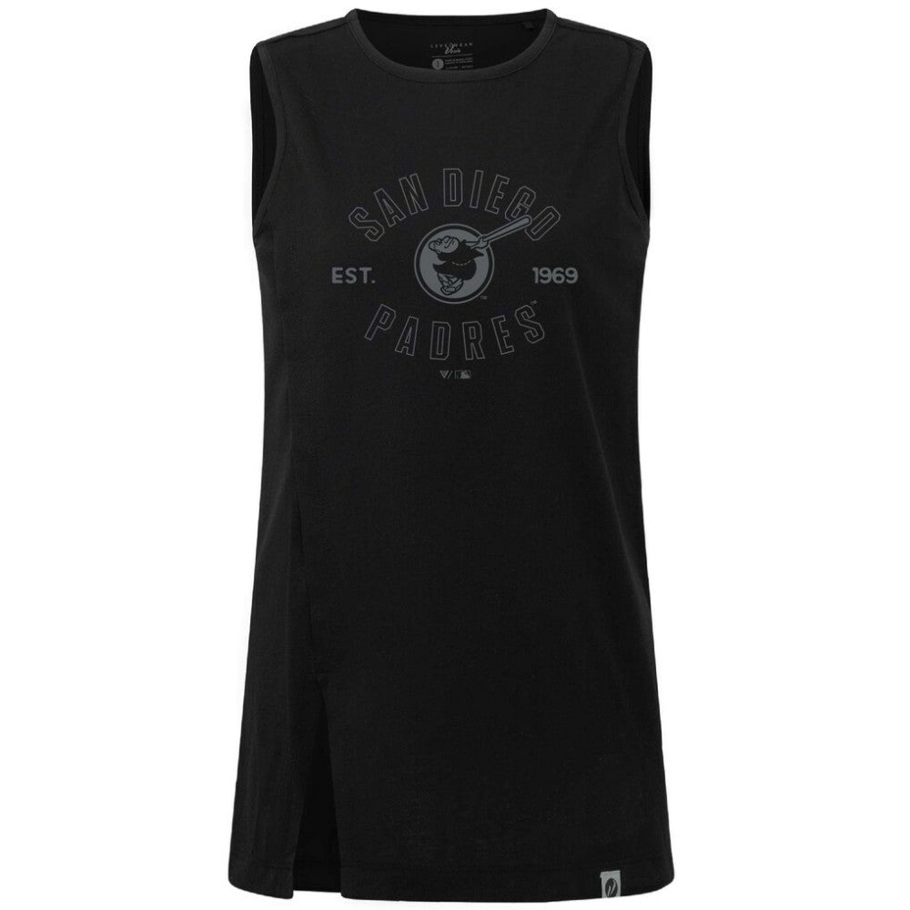 San Diego Padres Levelwear Women's Influx Abyssal Tank Top Online