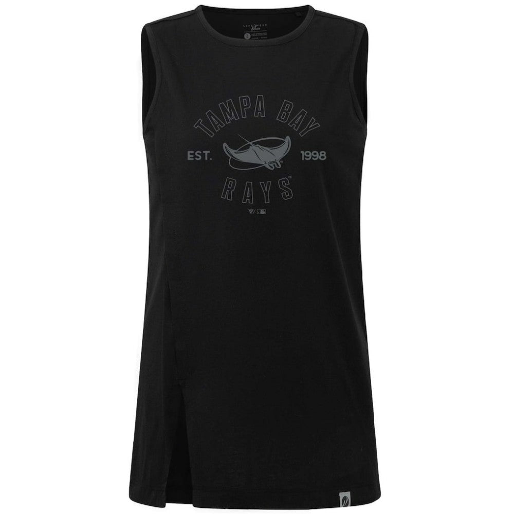 Tampa Bay Rays Levelwear Women's Influx Abyssal Tank Top Clearance