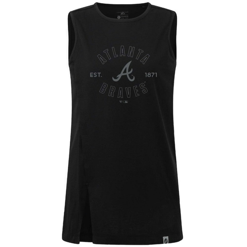 Atlanta Braves Levelwear Women's Influx Abyssal Tank Top Lifestyle