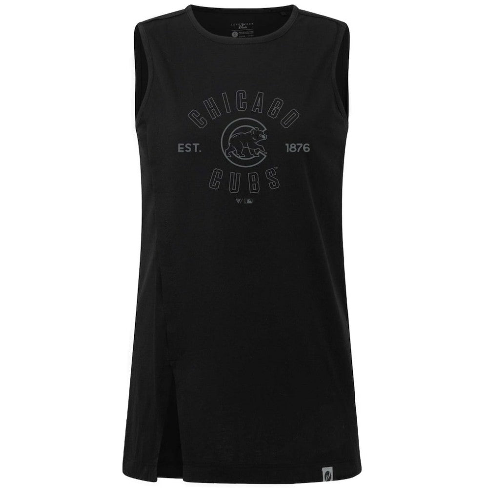 Chicago Cubs Levelwear Women's Influx Abyssal Tank Top discount