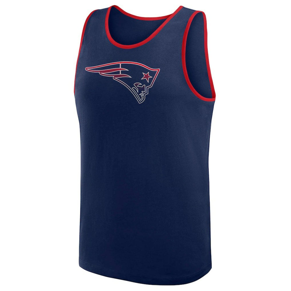 New England Patriots Logo Athletic Unmatched Success Tank Top Navy - NFL