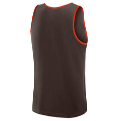 Cleveland Browns Logo Athletic Unmatched Success Tank Top Brown - NFL