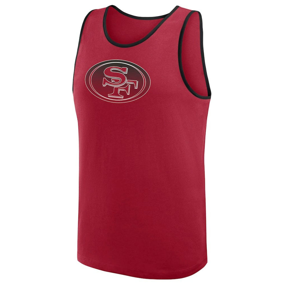 San Francisco 49ers Logo Athletic Unmatched Success Tank Top Scarlet - NFL