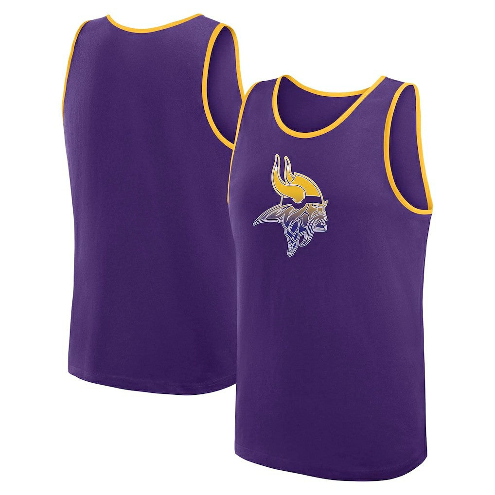 Minnesota Vikings Logo Athletic Unmatched Success Tank Top Purple - NFL